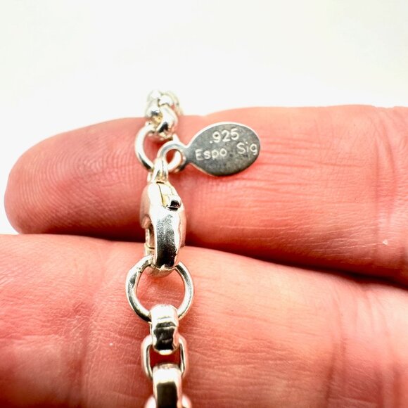 Joseph Esposito Box Link Chain 18 Inch Necklace 29 Gram - Picture 3 of 3